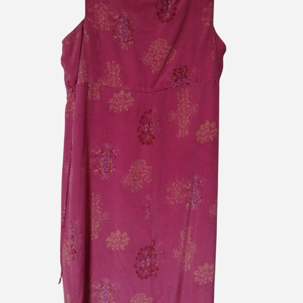 Silk maxi dress size‎ large - Picture 5 of 7
